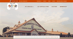 Desktop Screenshot of leashesandleads.com